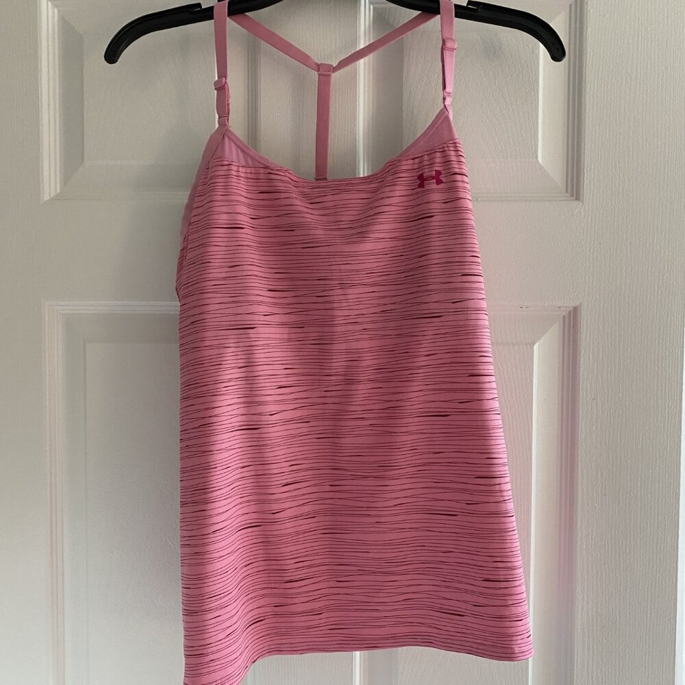 Under Armour Women's Pink Tank Top size large